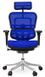 Крісло комп'ютерне ERGOHUMAN PLUS з підставкою для ніг, ергономічне, Темно-синій