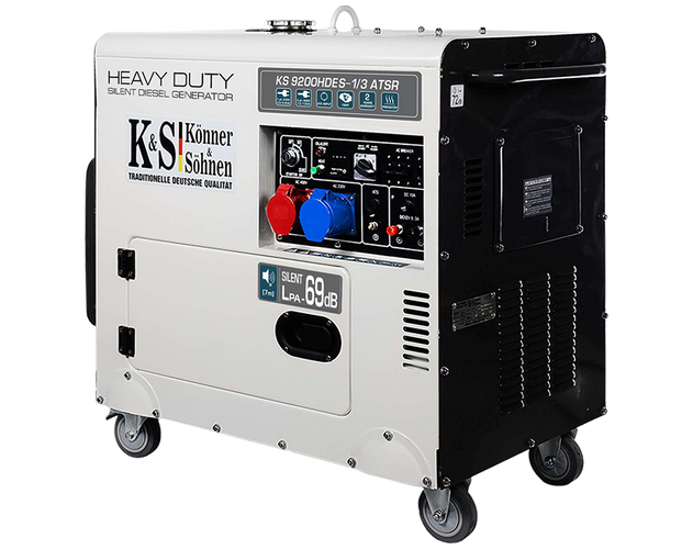 Дизельний генератор KS 9200HDES-1/3 ATSR (Euro V)