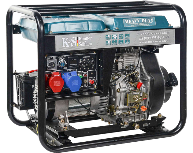 Дизельный генератор KS 8100HDE-1/3 ATSR (Euro V)