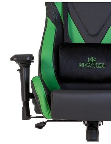 Крісло HEXTER PRO R4D TILT MB70 ECO/02 BLACK/GREEN геймерське