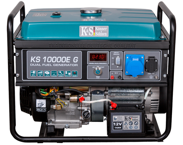 Газобензиновий генератор Könner&Söhnen KS 10000E G