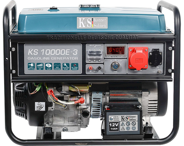 Бензиновый генератор KS 10000E-3