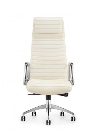 Кресло F9186 WE для руководителя, белое