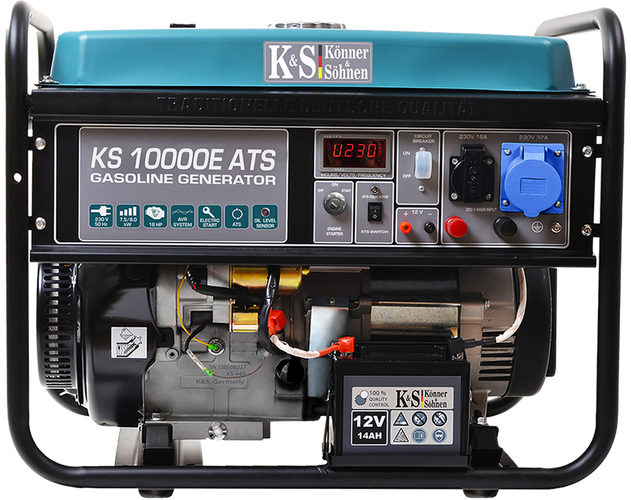 Бензиновий генератор Könner&Söhnen KS 10000E ATS