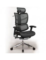 Крісло Expert Fly (HFYM01) для керівника, ортопедичне, колір чорний