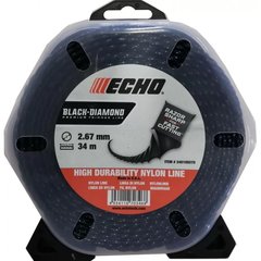 Струна косильна ECHO Black Diamond 2,7 мм 34 м (340105070)