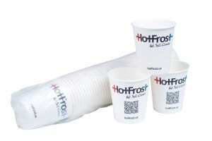 Стаканчик HotFrost паперовий (218 мл)