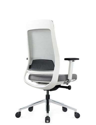 Кресло KRESLALUX FILO-B1 WHITE (Grey + Grey) эргономичное