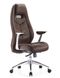 Крісло F102 BRE для керівника, коричневе