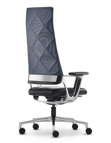 Кресло CONNEX2 GREEN для руководителя, с сетчатой спинкой