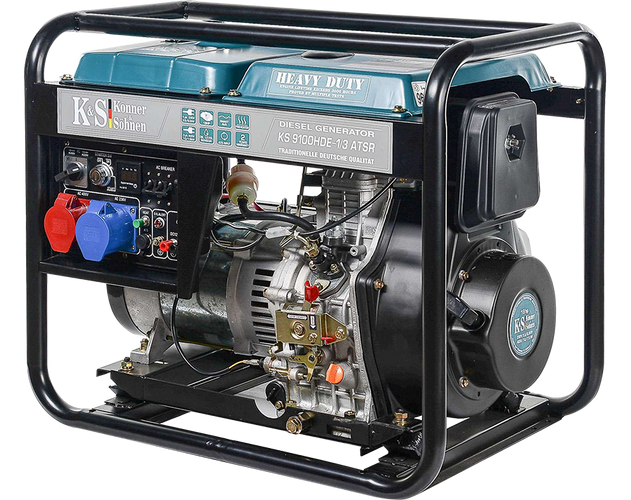 Дизельный генератор KS 9100HDE-1/3 ATSR (Euro V)