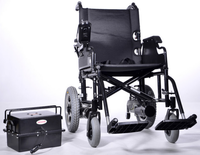 Електричний складний інвалідний візок SELVO i4600