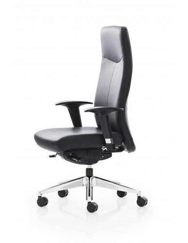 Кресло ROVO XL 5910A для руководителя, кожаное