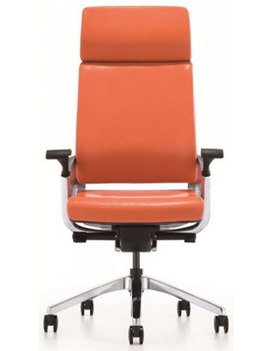 Кресло KA-01L для руководителя, кожаное