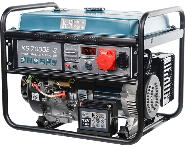 Бензиновий генератор Könner & Söhnen KS 7000E-3