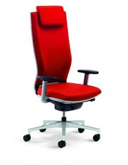 Кресло KLOBER MOTEO STYLE RED для руководителя премиум класса