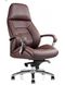 Кресло F181 BRL для руководителя, коричневое, кожаное