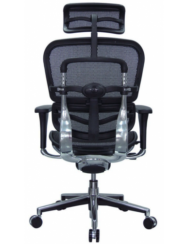 Крісло комп'ютерне ERGOHUMAN ергономічне, чорного кольору