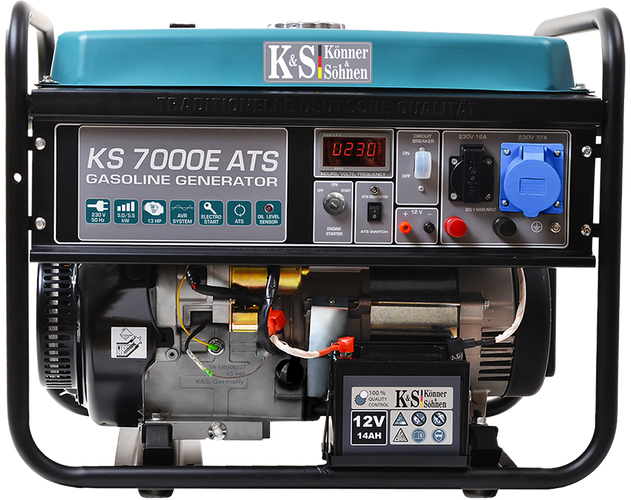 Бензиновий генератор Könner&Söhnen KS 7000E ATS