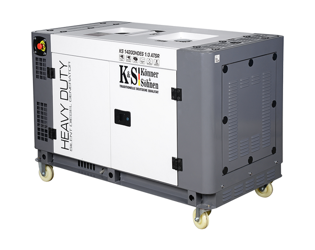Дизельный генератор KS 14200HDES 1/3 ATSR