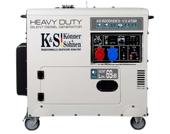 Дизельный генератор KS 8200HDES-1/3 ATSR