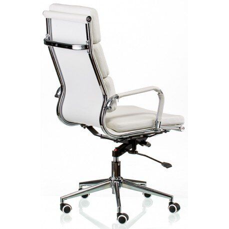 Крісло офісне Special4You Solano 2 artleather white (E5296)