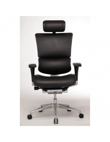 Кресло EXPERT Sail Leather (SAL01-G) для руководителя, эргономичное, цвет черный
