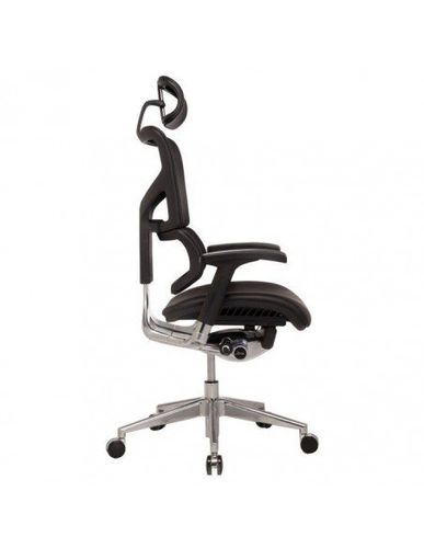 Кресло EXPERT Sail Leather (SAL01-G) для руководителя, эргономичное, цвет черный