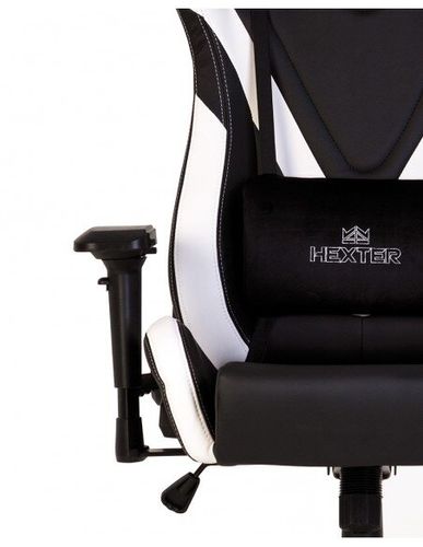 Крісло HEXTER PRO R4D TILT MB70 ECO/02 BLACK/WHITE геймерське