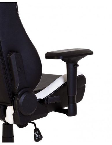 Кресло HEXTER PRO R4D TILT MB70 ECO/02 BLACK/WHITE геймерское