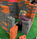 Оранжевые соединительные элементы P142493 (Birdito Orange set P142491)