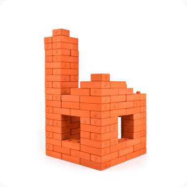 Помаранчеві цеглинки P146366 (Birdito Orange set P142491)