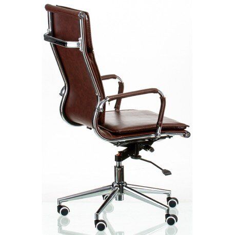 Крісло офісне Special4You Solano 4 artleather brown (E5227)