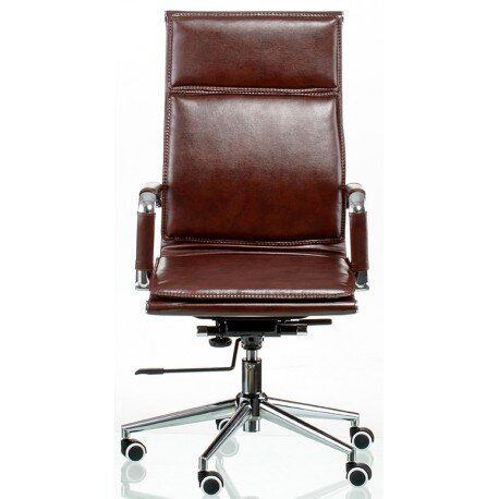 Крісло офісне Special4You Solano 4 artleather brown (E5227)