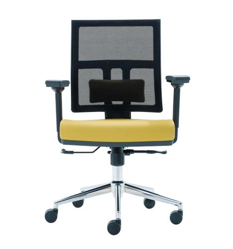 Кресло для руководителя Cute - Chrome legs Executive