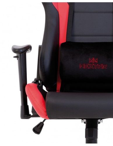 Кресло HEXTER ML R1D TILT PL70 ECO/01 BLACK/RED геймерское